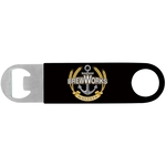 Black Vinyl Grip Bottle Opener