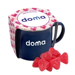 Speckled Camping Mug Sugar Dusted Jelly Hearts