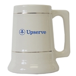 26 Oz. Stein with 2 Metallic Gold Bands