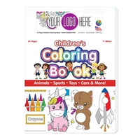24 Page Children's Coloring Book