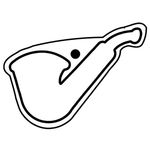 Key Tags - Soft Vinyl- Stock Shape Collection - Pipe