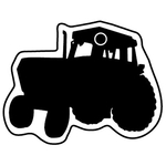 Key Tags - Soft Vinyl - Stock Shape Collection - Tractor