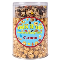 Caramel popcorn and rainbow mix in an acetate tube with a... from ASI 44900...