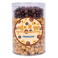 Caramel popcorn and a mix of milk chocolate duds and dark... from ASI 44900...