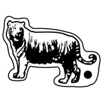 Key Tags - Soft Vinyl - Stock Shape Collection - Tiger