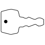 Key Tags - Soft Vinyl - Stock Shape Collection - Key
