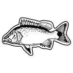 Key Tags - Soft Vinyl - Stock Shape Collection - Fish