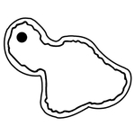 Key Tags - Soft Vinyl - Stock Shape Collection - Maui Island