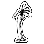 Key Tags - Soft Vinyl - Stock Shape Collection - Palm Tree