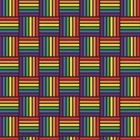 22" x 22" rainbow weave bandanna made of 100% cotton.... from ASI 44020...