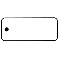 Key Tags - Soft Vinyl - Spot Color Screen Print -... from ASI 80210 Quikey...