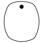 Key Tags - Soft Vinyl - Stock Shape Collection - Oval