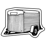 Key Tags - Soft Vinyl - Stock Shape Collection - Trailer