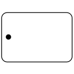 Key Tags - Soft Vinyl - Stock Shape Collection - Rectangle