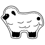 Key Tags - Soft Vinyl - Stock Shape Collection - Lamb
