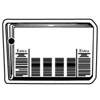 Key Tags - Soft Vinyl - Spot Color Screen Print -... from ASI 80210 Quikey...