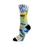 Black Heel & Toe 360 Socks