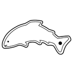 Key Tags - Soft Vinyl - Stock Shape Collection - Fish