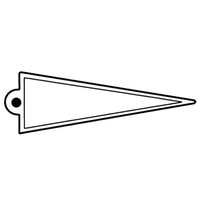 Key Tags - Soft Vinyl - Spot Color Screen Print -... from ASI 80210 Quikey...