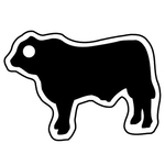 Key Tags - Soft Vinyl - Stock Shape Collection - Steer