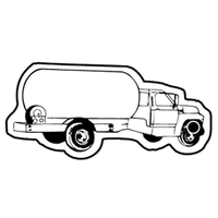 Key Tags - Soft Vinyl- Stock Shape Collection- Propane Truck