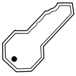 Key Tags - Soft Vinyl - Stock Shape Collection - Key