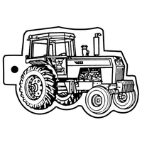 Key Tags - Soft Vinyl - Spot Color Screen Print -... from ASI 80210 Quikey...