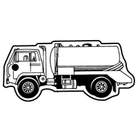 Key Tags - Soft Vinyl - Spot Color Screen Print -... from ASI 80210 Quikey...