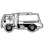 Key Tags - Soft Vinyl - Stock Shape Collection - Oil Truck