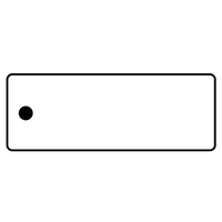 Key Tags - Soft Vinyl - Spot Color Screen Print -... from ASI 80210 Quikey...