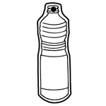 Key Tags - Soft Vinyl - Stock Shape Collection - Bottle