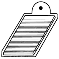 Key Tags - Soft Vinyl - Spot Color Screen Print -... from ASI 80210 Quikey...