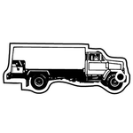 Key Tags - Soft Vinyl - Stock Shape Collection - Fuel Truck