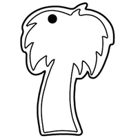 Key Tags - Soft Vinyl - Spot Color Screen Print -... from ASI 80210 Quikey...