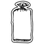 Key Tags - Soft Vinyl - Stock Shape Collection - Bag of Ice