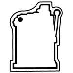 Key Tags - Soft Vinyl - Stock Shape Collection- Slot Machine
