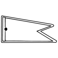 Key Tags - Soft Vinyl - Spot Color Screen Print -... from ASI 80210 Quikey...