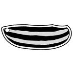 Key Tags - Soft Vinyl - Stock Shape Collection - Watermelon