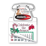 3" x 4 1/4" Calendar Magnet Telephone Shape