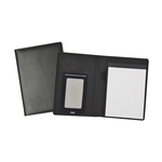 Leatherette Padfolio with Smartphone Sleeve
