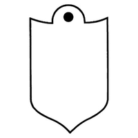 Key Tags - Soft Vinyl - Spot Color Screen Print -... from ASI 80210 Quikey...