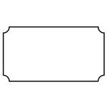 Key Tags - Soft Vinyl - Stock Shape Collection - Rectangle