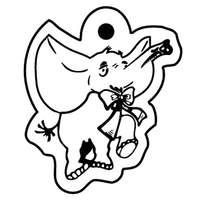 Key Tags - Soft Vinyl - Spot Color Screen Print -... from ASI 80210 Quikey...