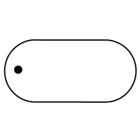 Key Tags - Soft Vinyl - Spot Color Screen Print -... from ASI 80210 Quikey...