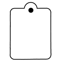 Key Tags - Soft Vinyl - Spot Color Screen Print -... from ASI 80210 Quikey...