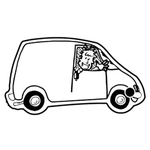 Key Tags - Soft Vinyl - Stock Shape Collection - Van