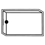 Key Tags - Soft Vinyl - Stock Shape Collection - Rectangle