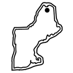 Key Tags - Soft Vinyl - Stock Shape Collection - New England