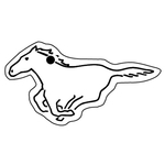 Key Tags - Soft Vinyl- Stock Shape Collection- Running Horse