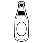 Key Tags - Soft Vinyl - Stock Shape Collection - Bottle